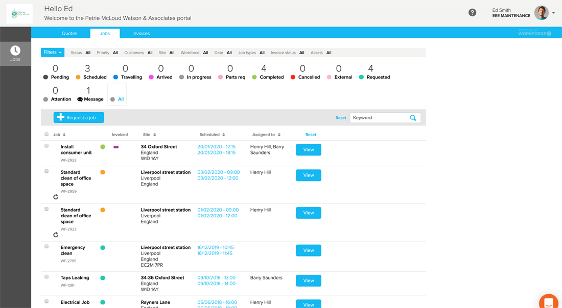 portal features