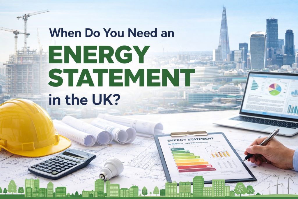 When Do You Need an Energy Statement UK