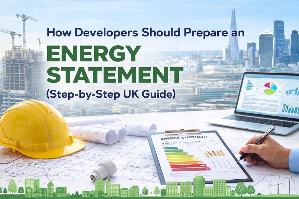How Developers Should Prepare an Energy Statement UK