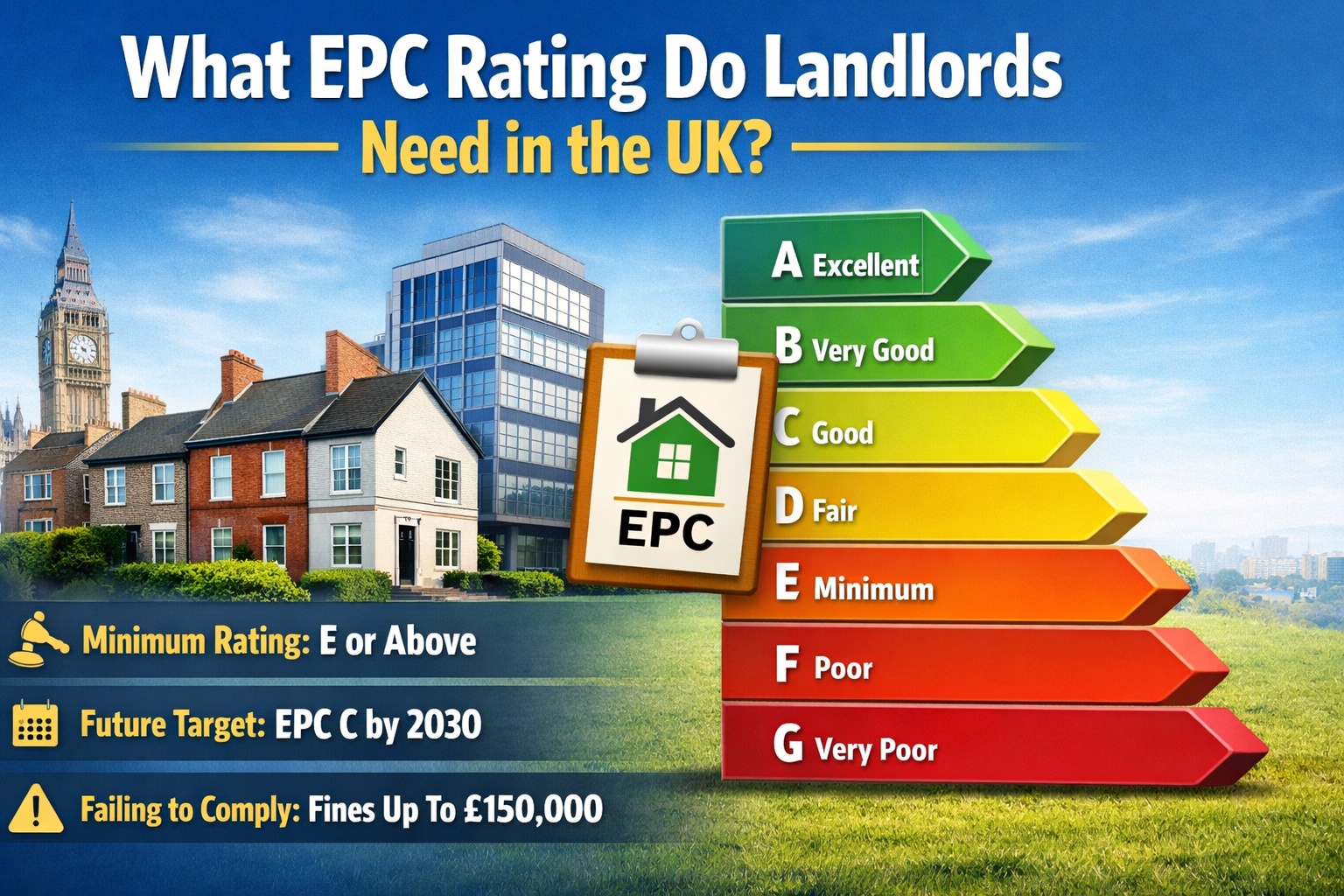 EPC rating landlords UK